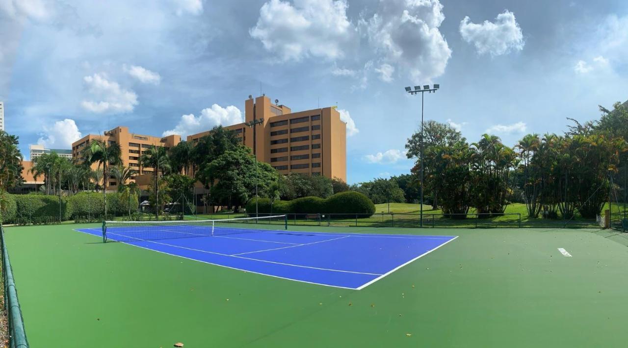 Hotel Transamerica São Paulo Exteriér fotografie Tennis Courts